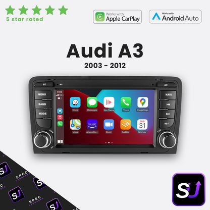 Audi A3 - Apple CarPlay & Android Auto Head Unit