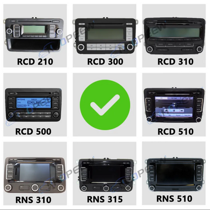 VolksWagen - 9 inch Apple CarPlay/Android Auto Car Radio