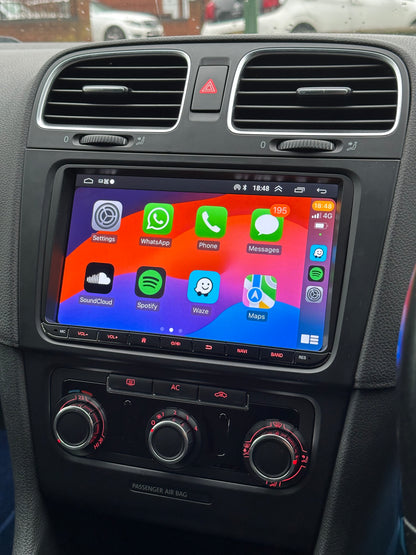 VolksWagen - 9 inch Apple CarPlay/Android Auto Car Radio