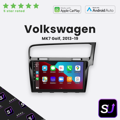 VolksWagen Golf MK7 - 10" Apple CarPlay & Android Auto Head Unit
