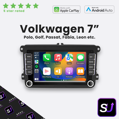 VolksWagen - 7" Apple CarPlay & Android Auto Head Unit