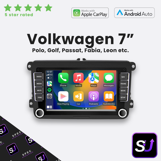 VolksWagen - 7" Apple CarPlay & Android Auto Head Unit