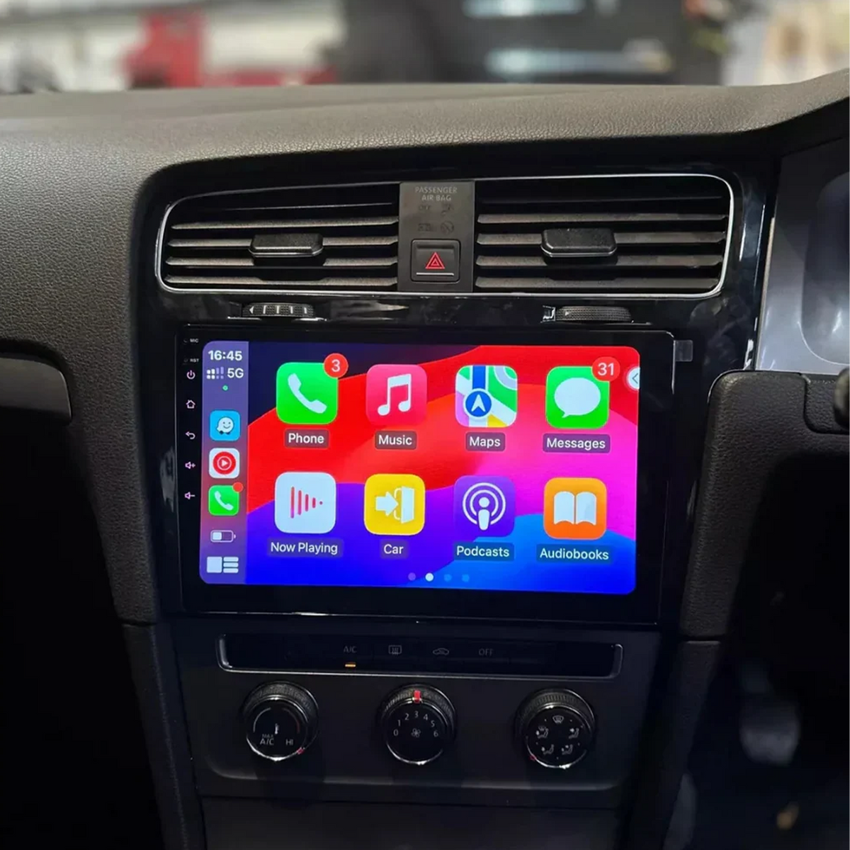 VolksWagen Golf MK7 - 10" Apple CarPlay & Android Auto Head Unit